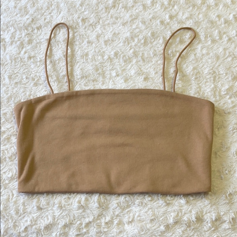 SHEIN Solid Cami Crop Top